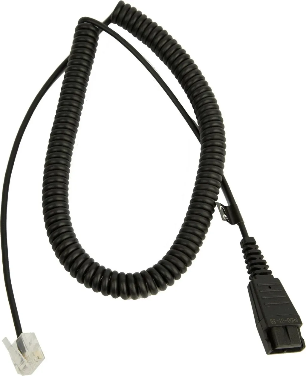 Kabëll Jabra LINK Siemens Openstage, 0.5m-2m, i zi - 1