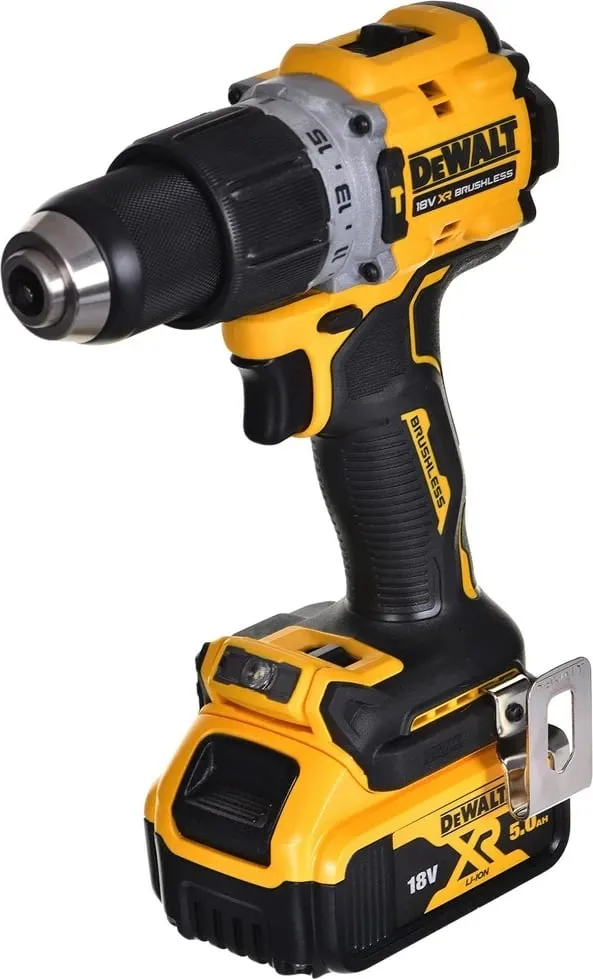 Kaçavidë goditëse DeWalt DCD805P2T QW, 18V, 2x 5.0Ah Li Ion, e verdhë - 3