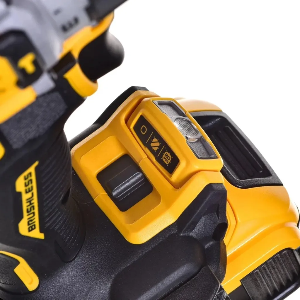Kaçavidë goditëse DeWalt DCD805P2T QW, 18V, 2x 5.0Ah Li Ion, e verdhë - 7