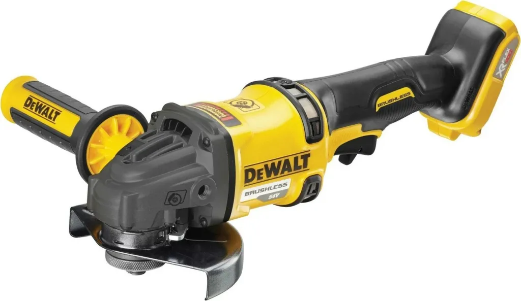 Smerilues këndor Dewalt DCG418NT, 54V XR FLEXVOLT, i verdhë - 1