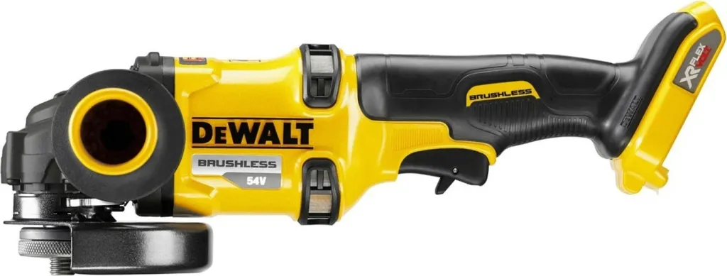 Smerilues këndor Dewalt DCG418NT, 54V XR FLEXVOLT, i verdhë - 2
