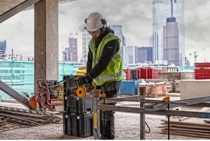 Smerilues këndor Dewalt DCG418NT, 54V XR FLEXVOLT, i verdhë - 4