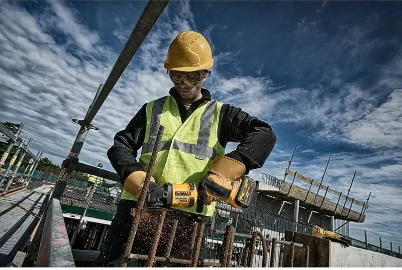 Smerilues këndor Dewalt DCG418NT, 54V XR FLEXVOLT, i verdhë - 10