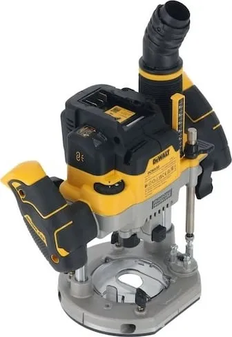 Freza elektrike DeWALT DCW620NT-XJ, brushless, 18V, 1600W, me valixhe, e zezë/verdhe - 1