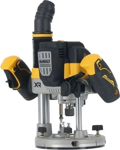 Freza elektrike DeWALT DCW620NT-XJ, brushless, 18V, 1600W, me valixhe, e zezë/verdhe - 5