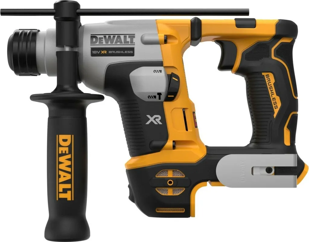 Pistol grip drill DeWALT DCH172NT-XJ, brushless, SDS Plus, 18V, 1.8kg, e verdhë - 2