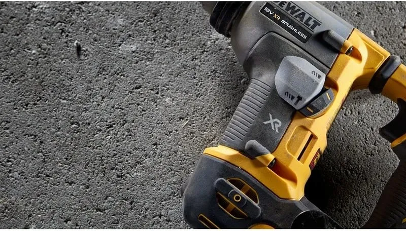 Pistol grip drill DeWALT DCH172NT-XJ, brushless, SDS Plus, 18V, 1.8kg, e verdhë - 11