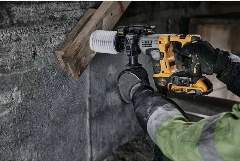 Pistol grip drill DeWALT DCH172NT-XJ, brushless, SDS Plus, 18V, 1.8kg, e verdhë - 6
