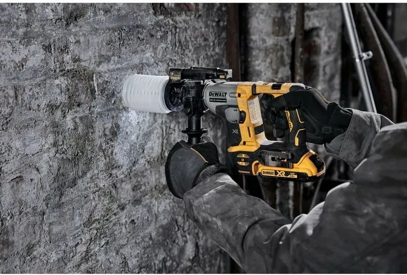Pistol grip drill DeWALT DCH172NT-XJ, brushless, SDS Plus, 18V, 1.8kg, e verdhë - 8