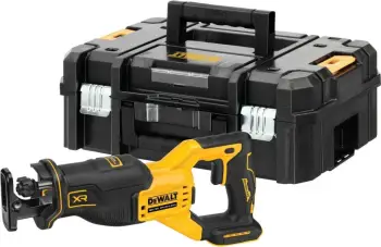 Sharër reciproke pa kabllo DeWalt DCS382NT-XJ, 18V, brushless, me kuti T STAK-Box II