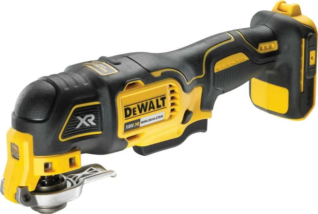 Multitool DeWALT DCS355N-XJ, 18V, Li-Ion, zi/verdhë - 1