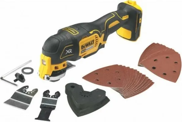 Multitool DeWALT DCS355N-XJ, 18V, Li-Ion, zi/verdhë - 2