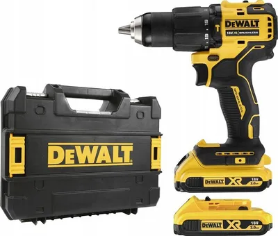 Kaçavidë pa kabllo Dewalt DCD709D2T, 18V, 2x 2Ah - 1