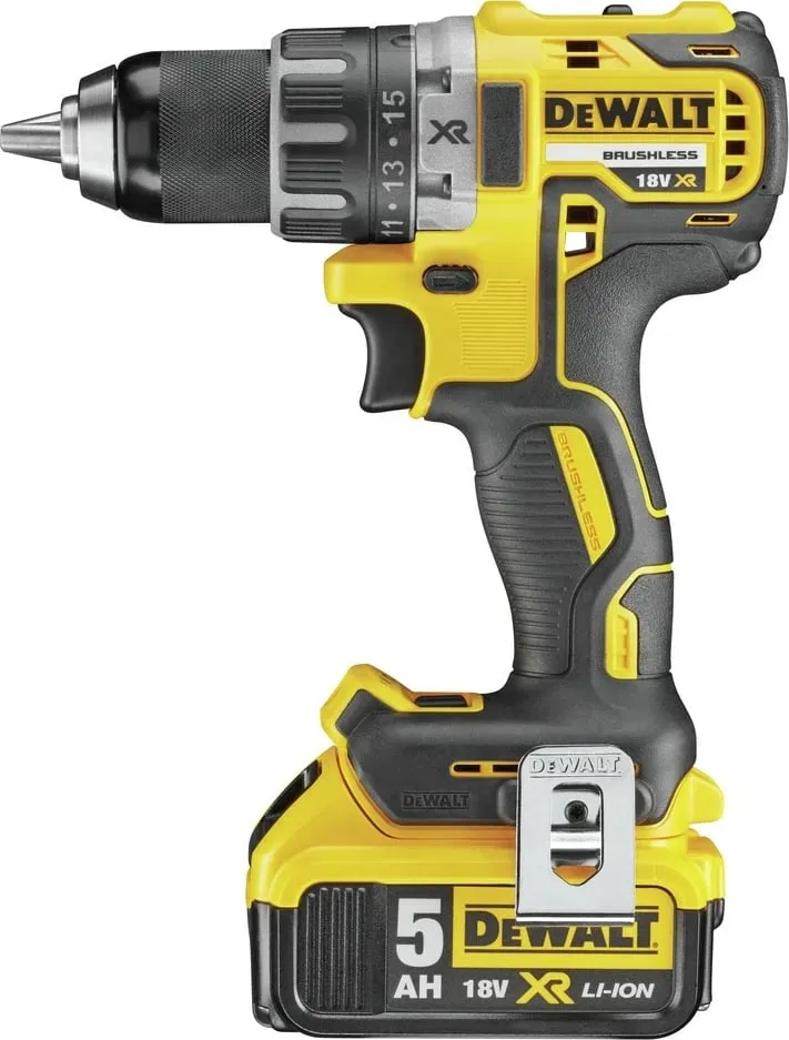 Turjelë DeWalt (DCD791P2), 2 x 5 Ah, 18V, e verdhë - 1