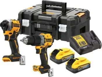 Set vegla pa kabllo Dewalt DCD805 DCF850, 18V, 2x5.0Ah, i verdhë