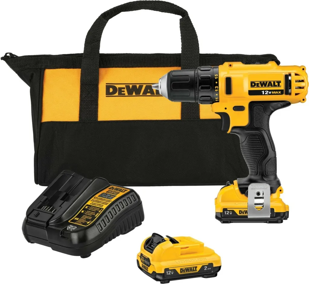 Shpuese pa tela Dewalt DCD710D2, 10.8V - 2