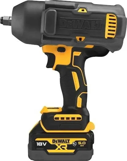 Çelës goditës me bateri Dewalt XR 18V, 1/2", 2x5.0Ah, i verdhë - 3