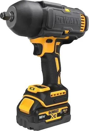 Çelës goditës me bateri Dewalt XR 18V, 1/2", 2x5.0Ah, i verdhë