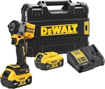 Çelës me goditje DeWALT DCF922P2T-QW, 2500 RPM, 610 N⋅m, 2 bateri 5 Ah