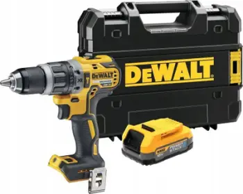 Çekiç-vidhosës Dewalt DCD796E1T, 18V, 1 bateri 1.7Ah, i verdhë