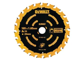 Sharrë rrethore për dru Dewalt DT10300, 165x20mm