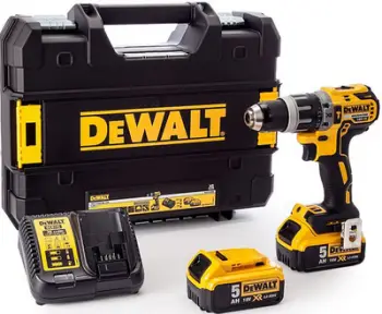 Makinë shpuese DeWalt DCD796P2, e zezë/e verdhë