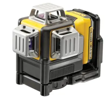 Laser linear Dewalt, i zi/verdhë