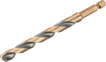 Freza metalike Dewalt DT20614 HSS G, 9.0mm, trup hekzagonal 1/4", zezë ari