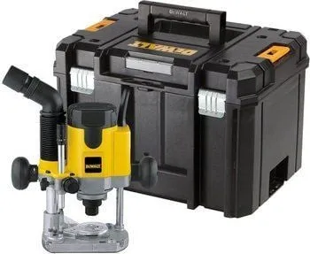 Frezë vertikale DeWalt DW622KT, 1400W, thithje pluhuri, e verdhë - 1