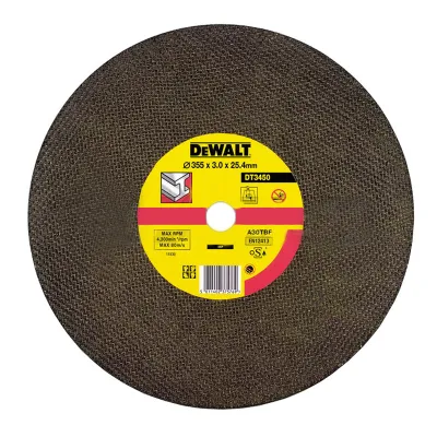 Disk prerës për metal Dewalt DT3450, 355xx25, 4x3,0mm - 1