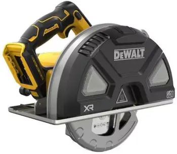 Sharrë rrethore për metal DeWalt DCS383, 18V XR, 184mm, pa bateri, e verdhë