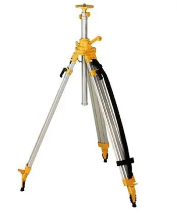 Trekëmbësh teleskopik alumini Dewalt DE0735, 1.15-3m, i argjendtë/i verdhë