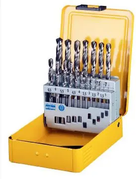 Set turjela për metal Dewalt HSS, 1-10mm, 19 copë, i hirtë