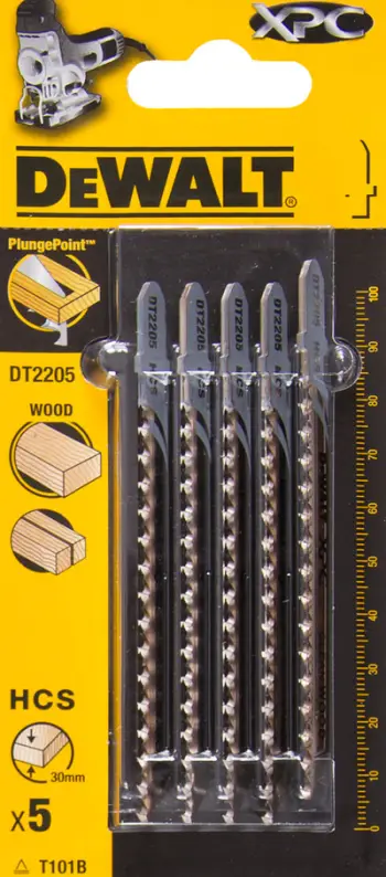 Set i tehave të sharrës Dewalt XPC DT2205, 5 copë