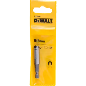 Mbajtëse magnetike bitash Dewalt DT7500-QZ, 60mm, 1/4"