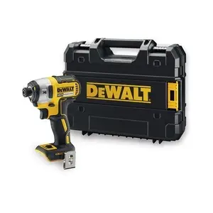Kaçavidë DEWALT DCF887NT‑XJ, 18 V XR Brushless, çift maksimale 205 Nm, kapëse 1/4″ (6,35 mm), i zi