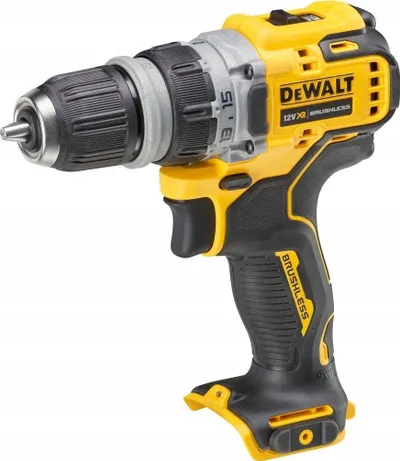 Stërvitëse kaçavidë Dewalt DCD703NT, 12V, brushless, e verdhë - 5