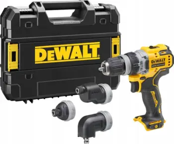 Stërvitëse kaçavidë Dewalt DCD703NT, 12V, brushless, e verdhë