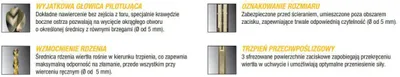 Shpuese cilindrike Dewalt,11.5mm, 10 copë - 4