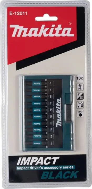 Set bitash Makita E-12011, 10 copë