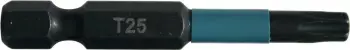 Bit Torx Makita B-63797 T25, 50mm, 2 copë, çelik