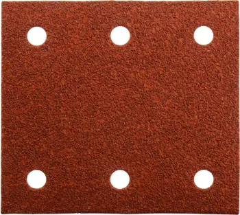 Jastëkë rëre Makita P-33093, 10 copë, 60 grit, për kasë orbitale, kuq