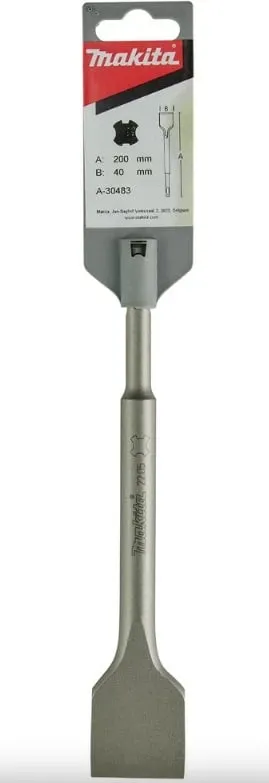 Shtesë daltë e drejtë Makita 40x200mm, për çekiç rrotullues - 2