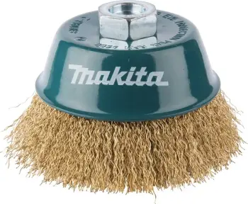 Furçë rrethore Makita MS 100mm, M14, për metal, ar/gjelbër