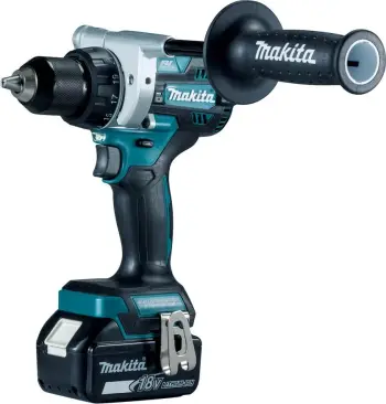 Sharrë-vidhosëse Makita DDF486RTJ, 18V, 2x bateri 5Ah, blu