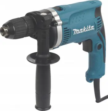 Trapan me goditje Makita HP1631K, i kaltër / zi (HP1631K)