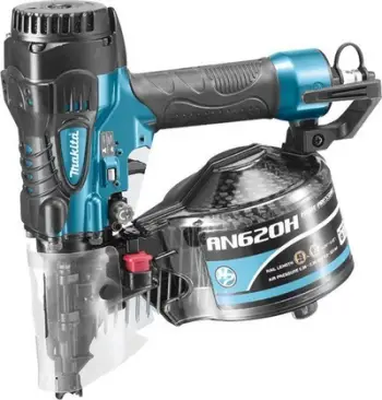 Gozhdues pneumatik me presion të lartë Makita, 65mm, profesional, i kaltër