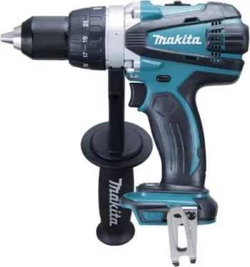 Shpues Makita DDF458Z, 18V, 91 Nm, i kaltër