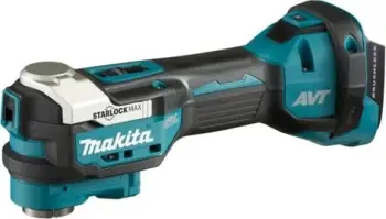 Multivegël osciluese Makita DTM52Z, pa kabllo 18V, 20000 OPM, zi blu argjendtë