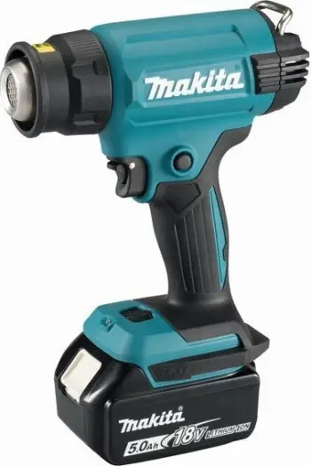 Pistoletë termike Makita DHG181ZK, 18V, pa kabllo, blu